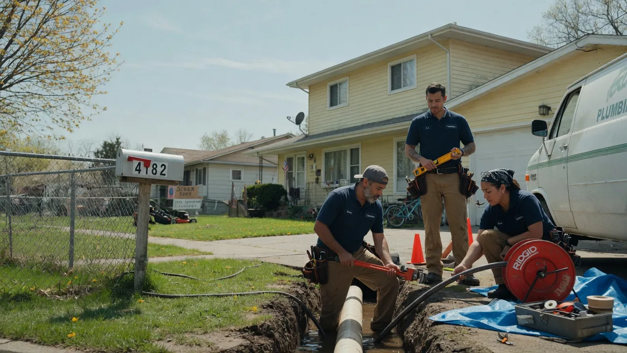 Gas Line Repair in Bergland, MI near me